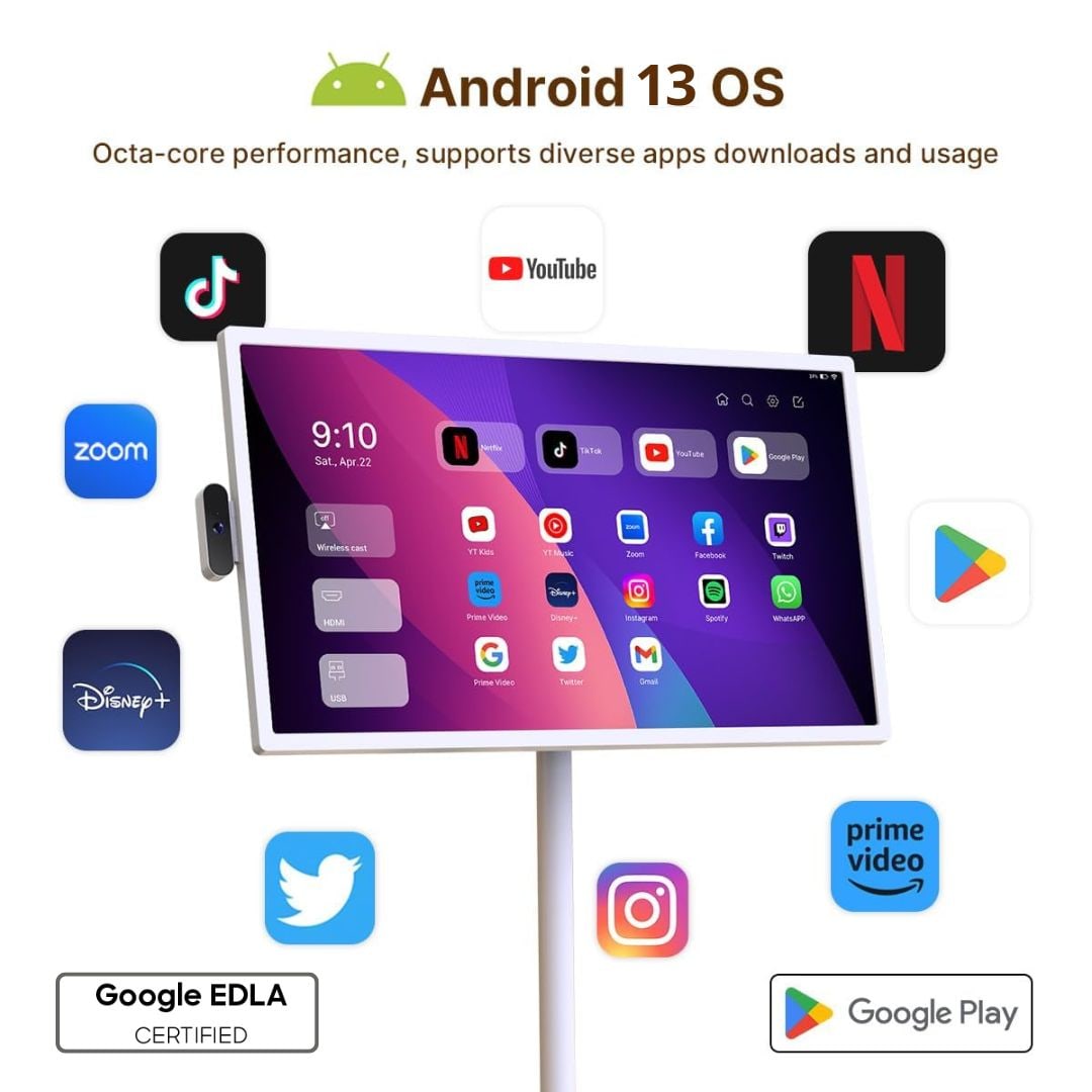 32-Inch Portable Tablet TV